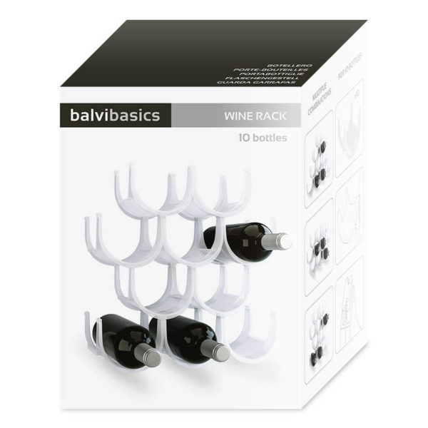 Raft de vin modular - set pentru 10 sticle, Balvi - imagine 4