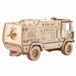 Camion MAZ 5309RR - puzzle 3D - kit de asamblare, Eco-Wood-Art - imagine 3