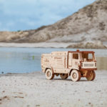 Camion MAZ 5309RR - puzzle 3D - kit de asamblare, Eco-Wood-Art - imagine 5