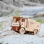 Camion MAZ 5309RR - puzzle 3D - kit de asamblare, Eco-Wood-Art - imagine 8
