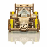 Mașină de curse Bolid - puzzle 3D - kit de asamblare, Wooden City - imagine 2