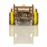 Mașină de curse Bolid - puzzle 3D - kit de asamblare, Wooden City - imagine 5