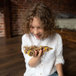 Mașină de curse Bolid - puzzle 3D - kit de asamblare, Wooden City - imagine 7