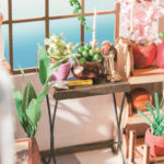 Florăria lui Emily DG145 - cu iluminare LED - kit de asamblare, Robotime - imagine 8