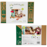 Cafeneaua lui Simon DG109 – cu iluminare LED – kit de asamblare, Robotime - imagine 10