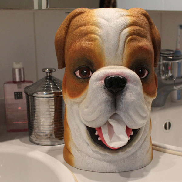 Cutie decorativă șervețele Bulldog , Rotary Hero - imagine 2