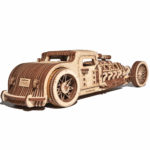 Hot Rod - puzzle 3D - kit de asamblare, Wood Trick - imagine 3