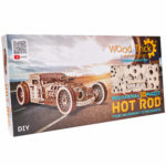 Hot Rod - puzzle 3D - kit de asamblare, Wood Trick - imagine 8