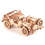 Jeep - puzzle 3D - kit de asamblare, Wood Trick - imagine 2