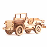 Jeep - puzzle 3D - kit de asamblare, Wood Trick