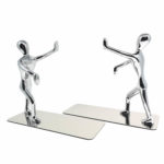 Set 2 suporți cromați pentru cărți - "Umbre", Balvi - imagine 3