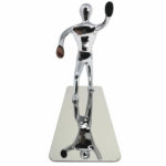 Set 2 suporți cromați pentru cărți - "Umbre", Balvi - imagine 4