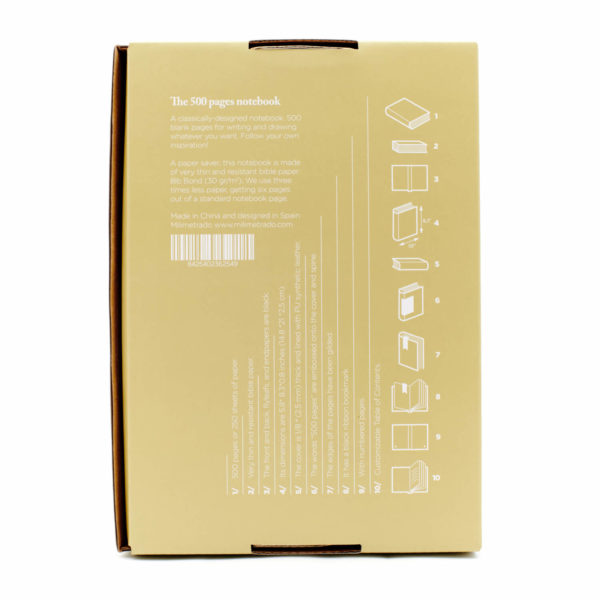 Agendă cu 500 de pagini, Milimetrado - imagine 8