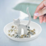 Suport-tăviță decorativă pentru bijuterii XL – pisică, Balvi - imagine 3