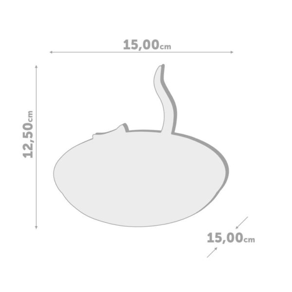 Suport-tăviță decorativă pentru bijuterii XL – pisică, Balvi - imagine 5