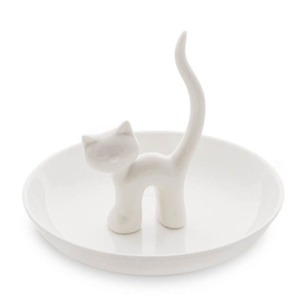 Suport-tăviță decorativă pentru bijuterii XL – pisică