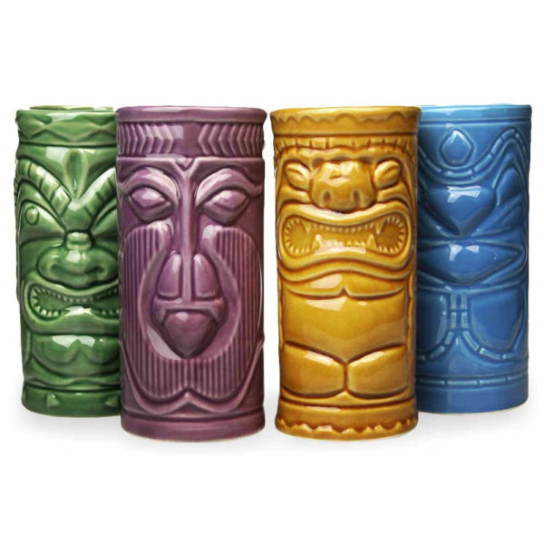 tiki-mug-set Set 4 căni Tiki