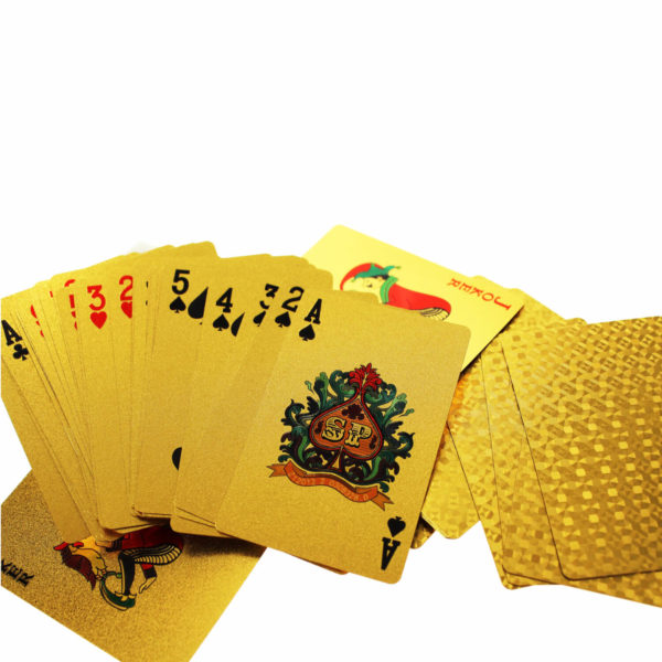 Carți de joc placate cu aur, United Entertainment - imagine 2