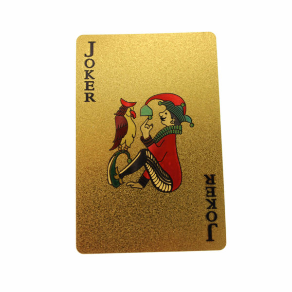 Carți de joc placate cu aur, United Entertainment - imagine 5