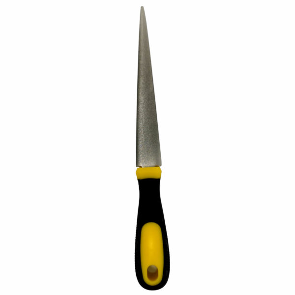 Pilă diamantată semirotundă, cu două fețe, rugozitate 240/400, BensonTools - imagine 2