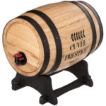 Dispenser vin sub formă de butoi - 5,5l