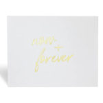Carte de oaspeți nuntă "now + forever", Real Passionates - imagine 3