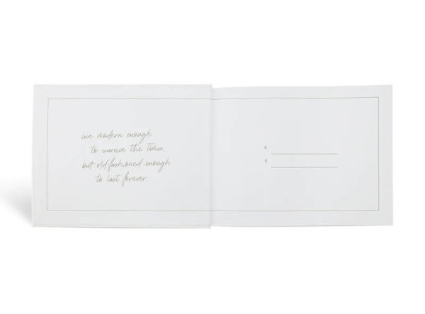 Carte de oaspeți nuntă "now + forever", Real Passionates - imagine 5